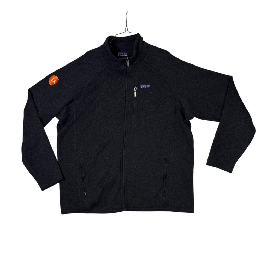 Patagonia Better Sweater Full Zip Jacket Black Fleece Mens STY25527 FA18 XL